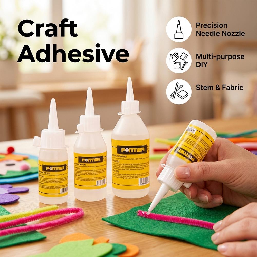 Woodworking Kits For Kids - 30/50/100ml Liquid Silicone Glue Paper Sticker