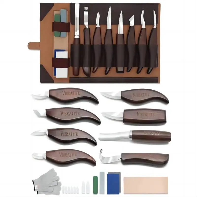 Woodworking Kits For Beginners - Wood Carving Kit 15PCS Wood Carving