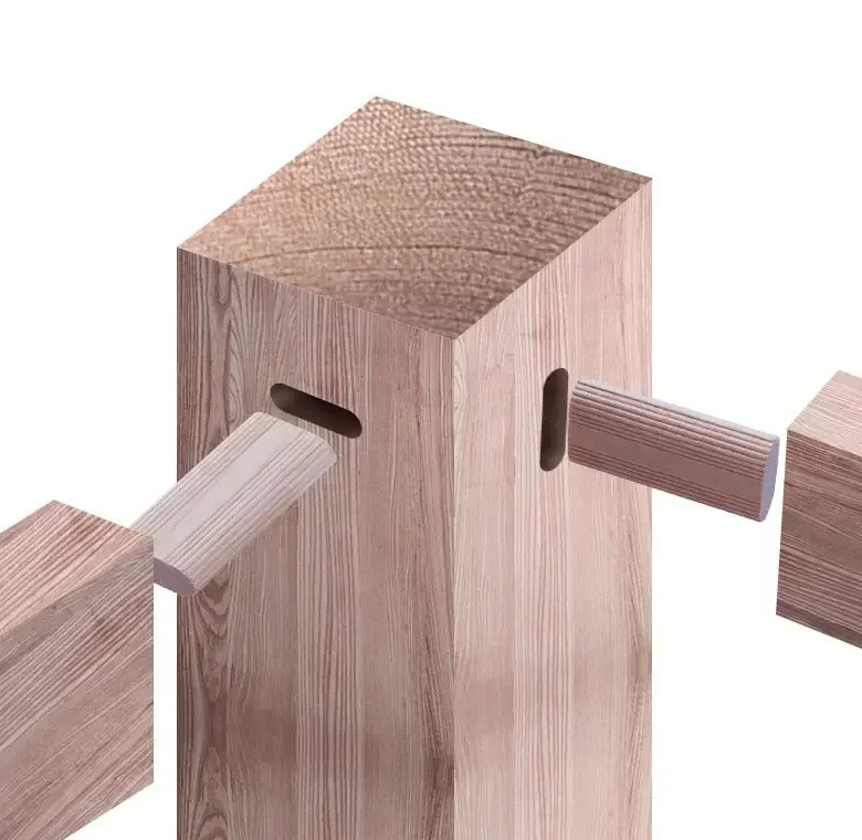 Woodworking Domino - Cork Block Wood Board Furniture Butt
