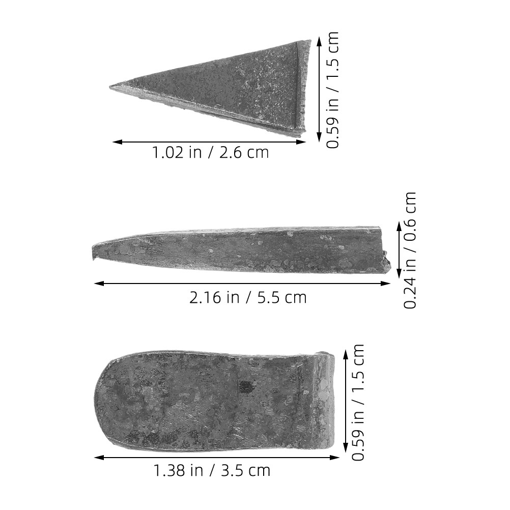 6Pcs Iron Hammer Repair Wedges - đánh giá và giá Woodworking Hammer
