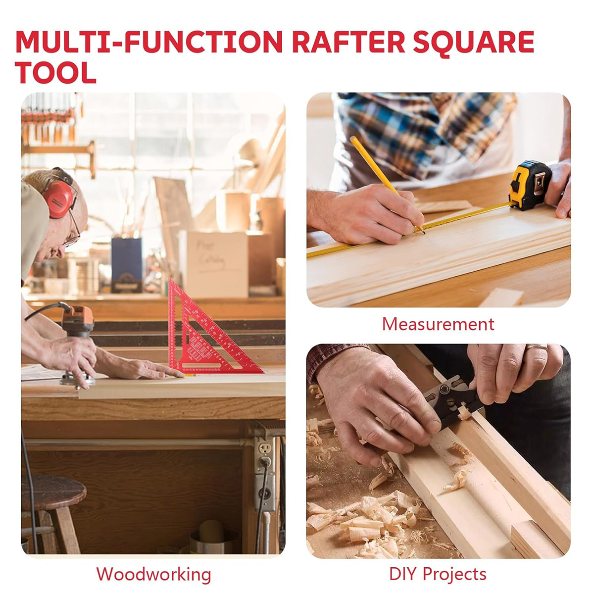 Aluminum Alloy Speed Square Hi - đánh giá và giá Woodworking Essentials