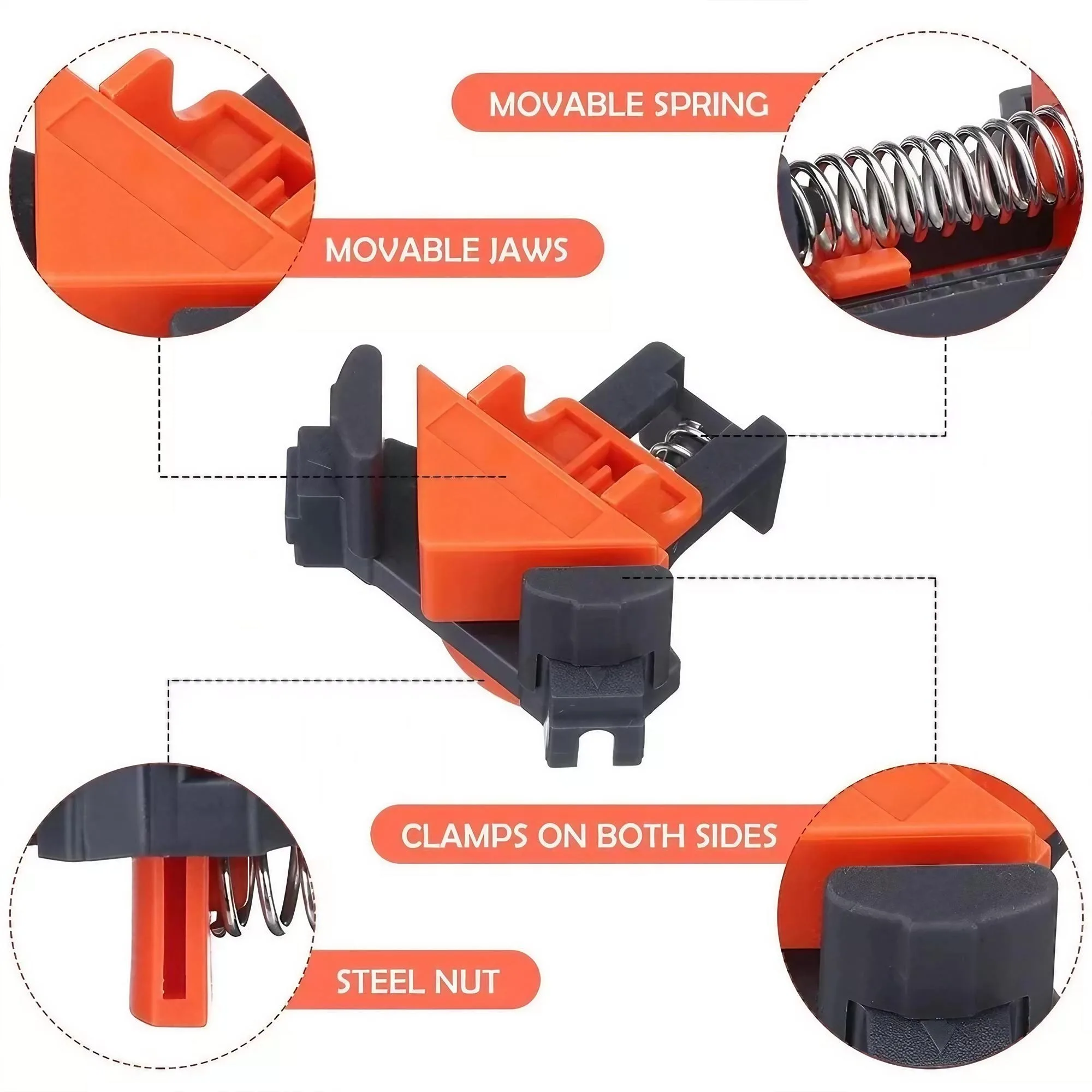 Premium Woodworking Carpentry  - đánh giá và giá Woodworking Right Angle Clamp