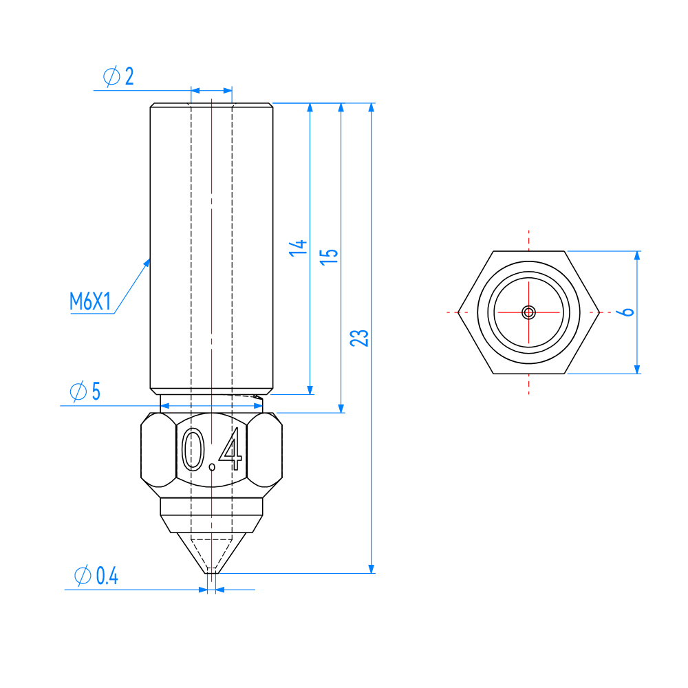 For Ender 3 V3 KE Nozzle Brass - đánh giá và giá Creality Printer Ender 3 V3