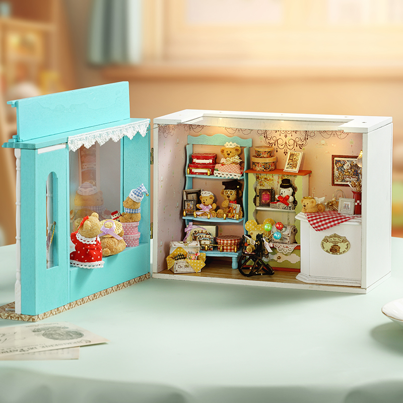 DIY Wooden Doll Houses The Bea - đánh giá và giá Woodworking Kits For Kids