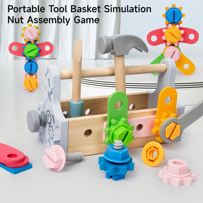 Children Toolbox Wooden Toys D - đánh giá và giá Woodworking Kits For Kids