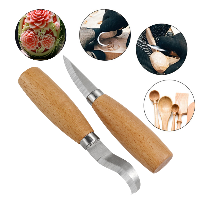 Stainless Iron Carving Knife B - đánh giá và giá Woodworking Factory