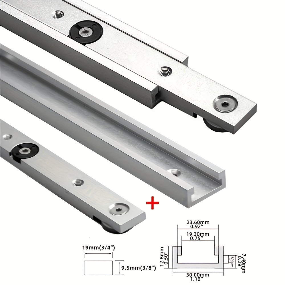 2Pcs T‑Track & Miter Track Jig - đánh giá và giá Woodworking Videos