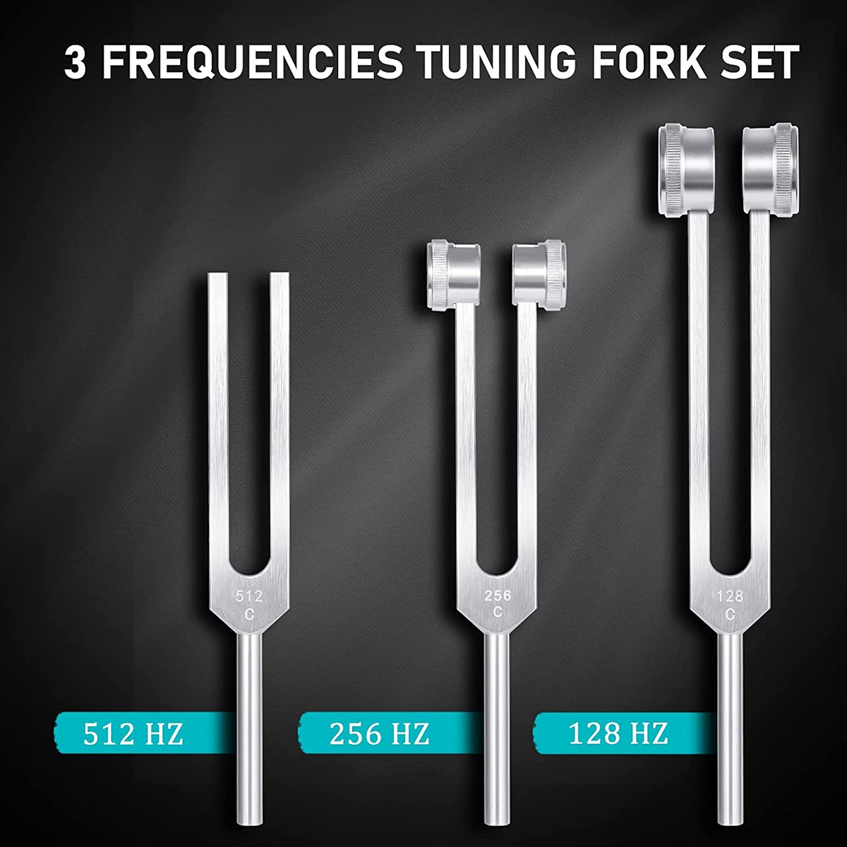 4 Pack Tuning Fork Set(128Hz,  - đánh giá và giá Woodworking Hammer