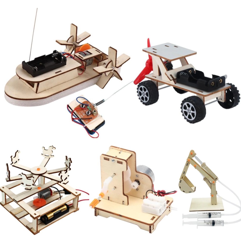 DIY Boat Model Science Toys Ki - đánh giá và giá Woodworking Kits For Kids
