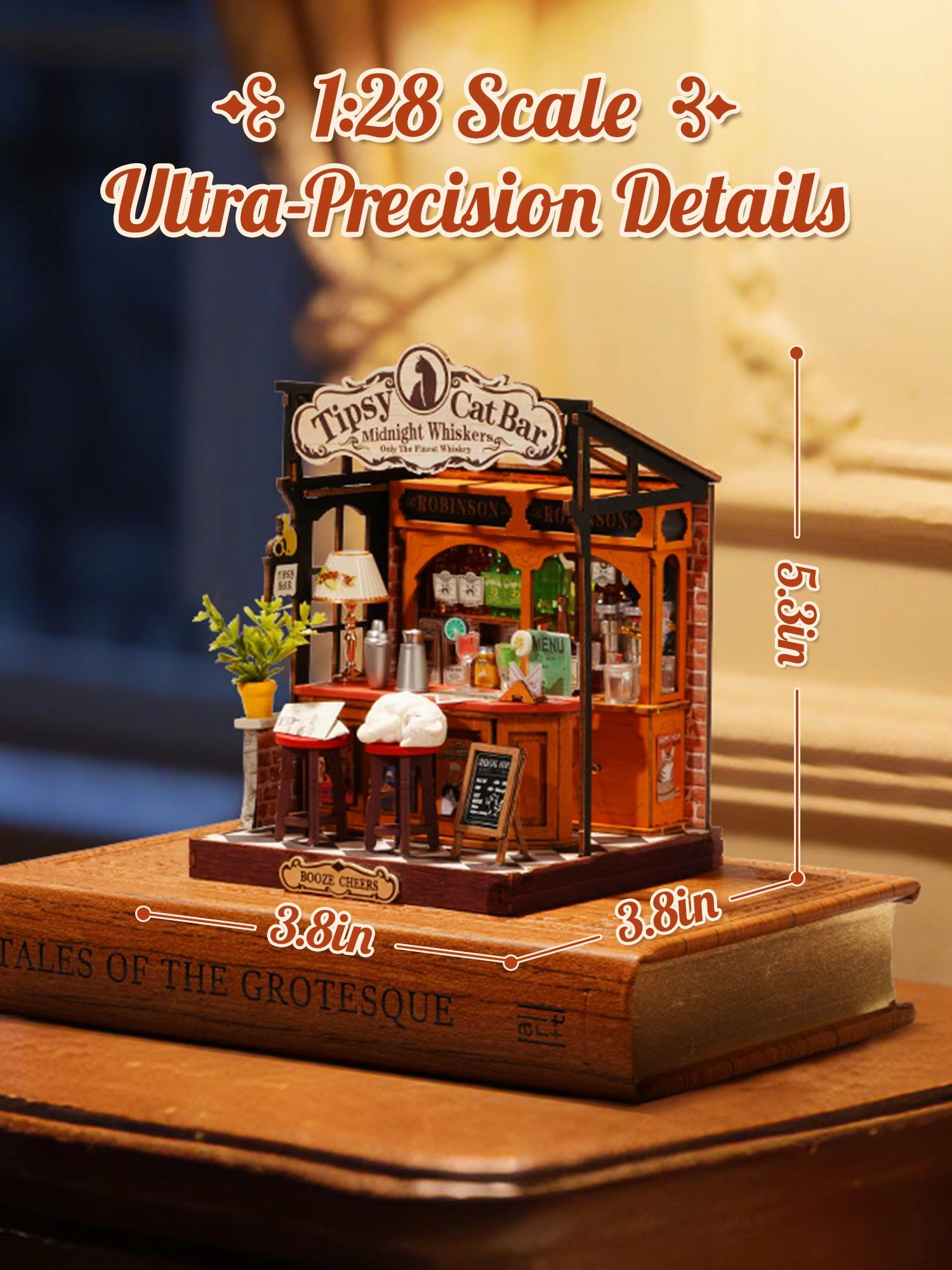 Rolife DIY Miniature House Kit - đánh giá và giá Woodworking Kits For Kids