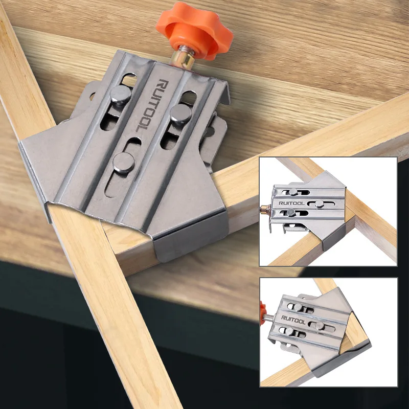 Stainless steel open/closed an - đánh giá và giá Woodworking Right Angle Clamp