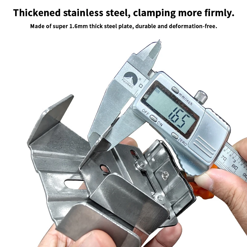 Stainless steel open/closed an - đánh giá và giá Woodworking Right Angle Clamp