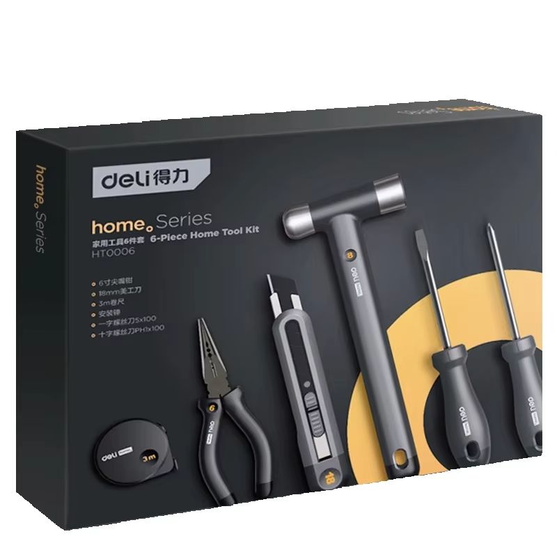 DELI Black 6Pcs Multitool Sets - đánh giá và giá Woodworking Hammer