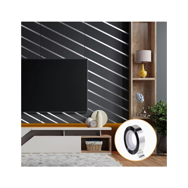Metallic Silver Mirror Tape -  - đánh giá và giá Woodworking Tv