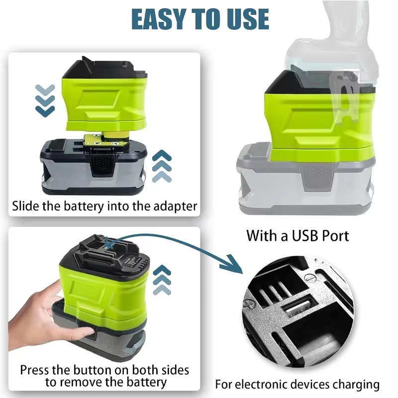 HOT Battery Adapter Converter  - đánh giá và giá Woodworking Videos