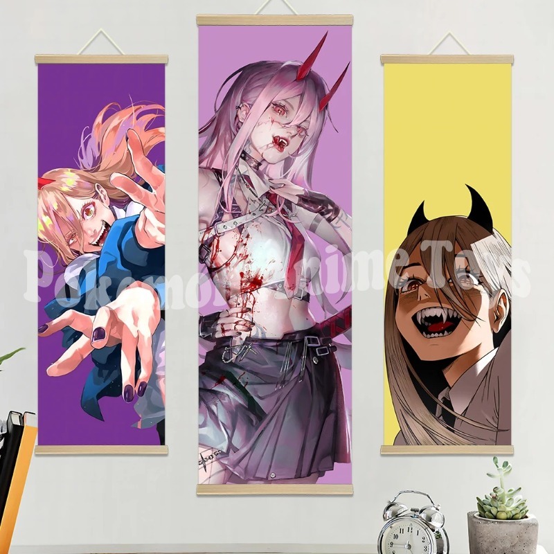 Chainsaw Man Anime Poster Wood - đánh giá và giá Woodworking Tv