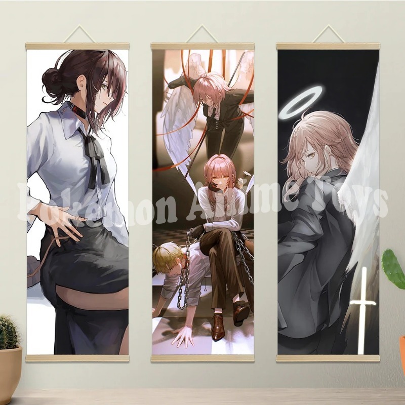 Chainsaw Man Anime Poster Wood - đánh giá và giá Woodworking Tv