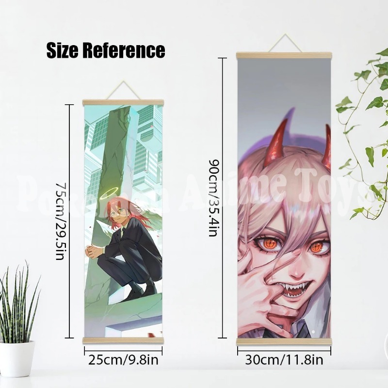 Chainsaw Man Anime Poster Wood - đánh giá và giá Woodworking Tv