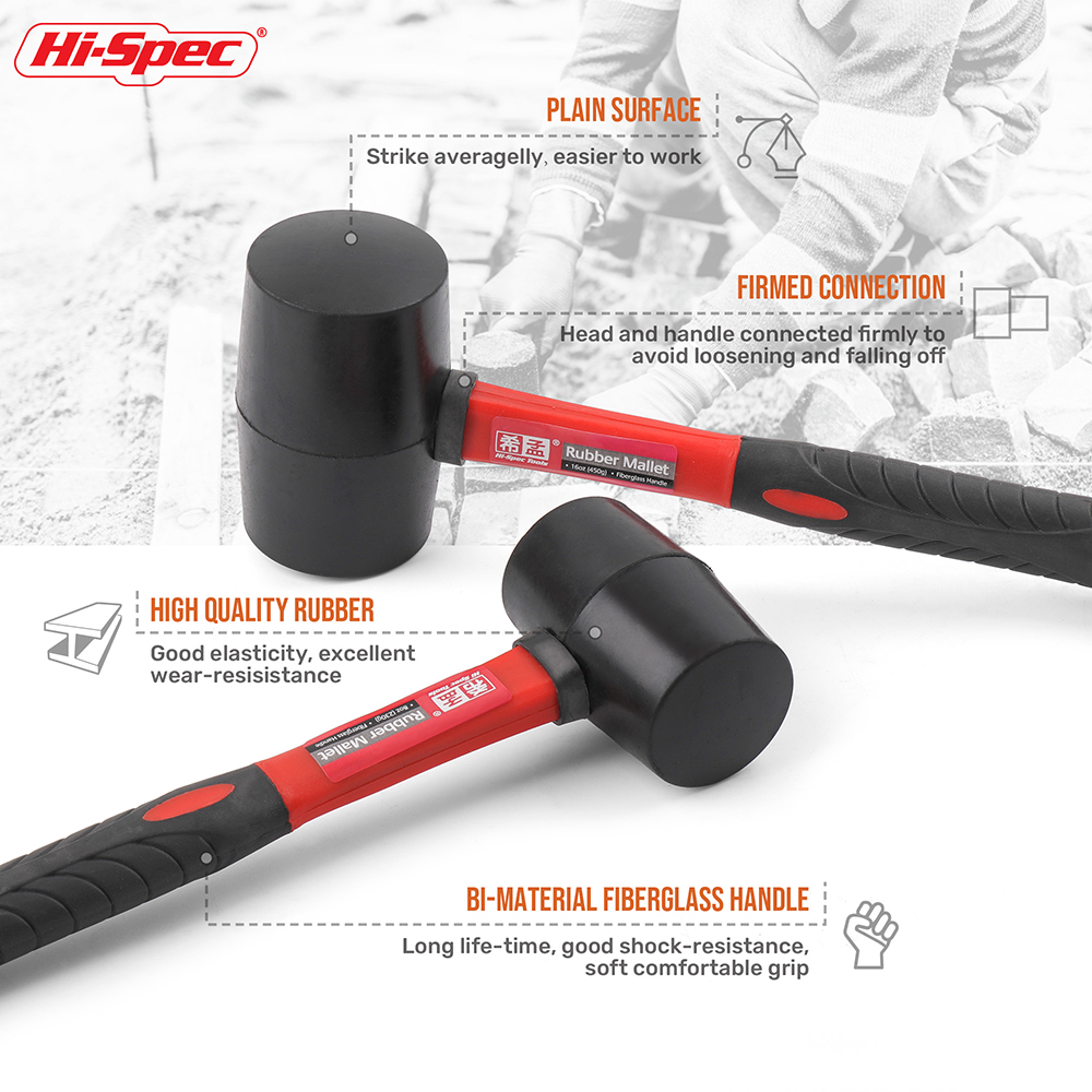 Soft Face Rubber Mallet Shock  - đánh giá và giá Woodworking Hammer