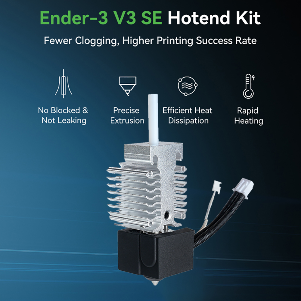 Creality Ender-3 V3 SE Hotend  - đánh giá và giá Creality Printer Ender 3 V3