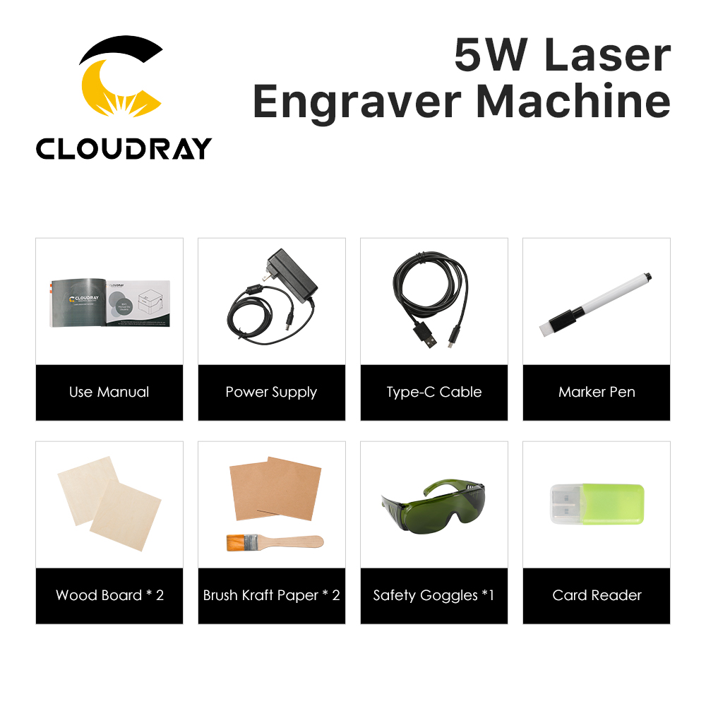 Cloudray Laser Engraver BM1 Ma - đánh giá và giá Woodworking Factory