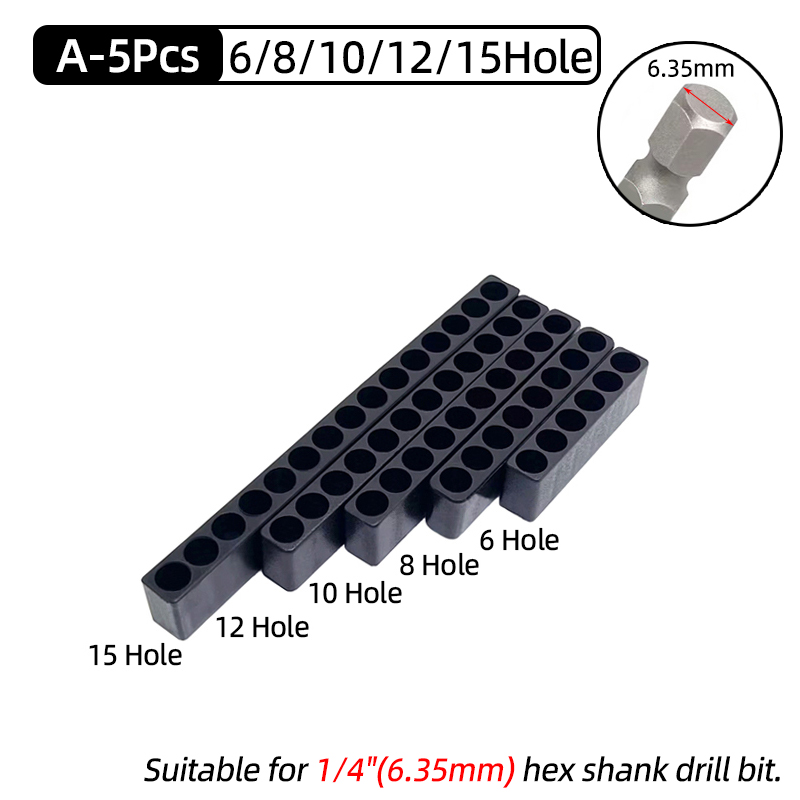 5Pcs Set 6/8/10/12/15 Holes 6. - đánh giá và giá Woodworking Videos