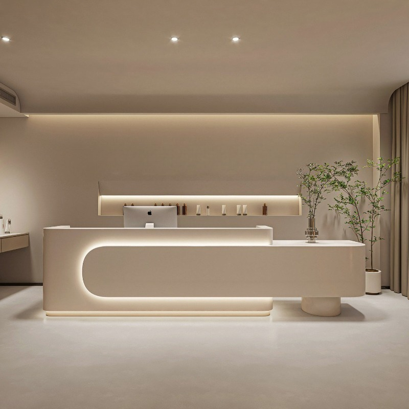 Modern Luxury Reception Desk B - đánh giá và giá Woodworking Institute