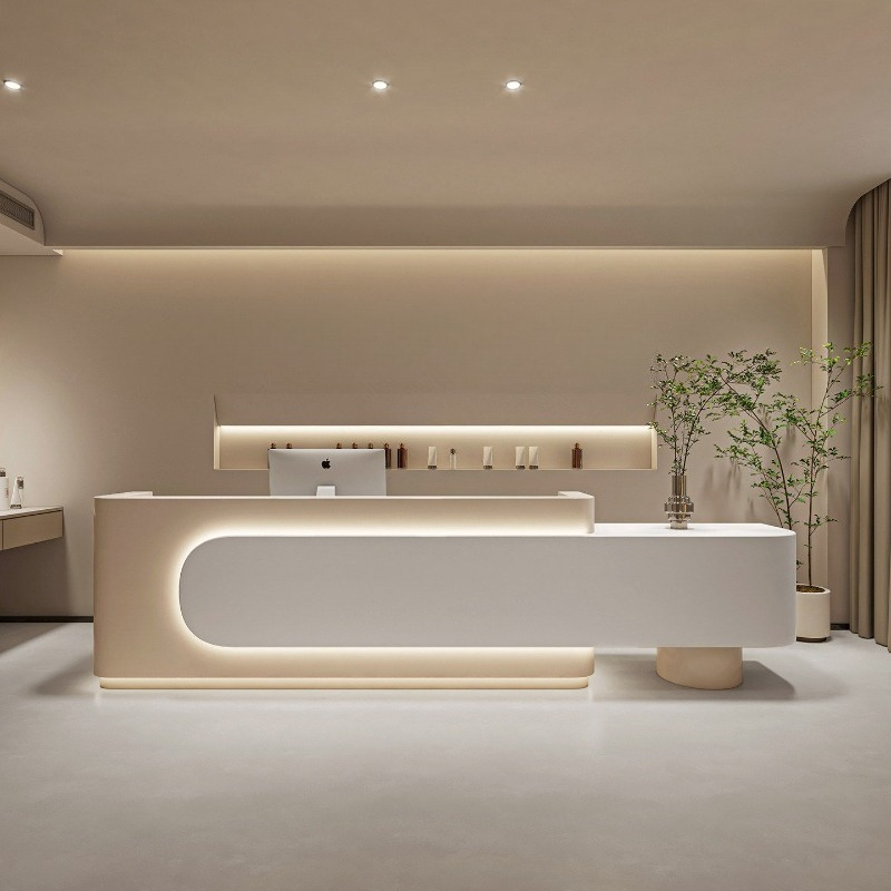 Modern Luxury Reception Desk B - đánh giá và giá Woodworking Institute
