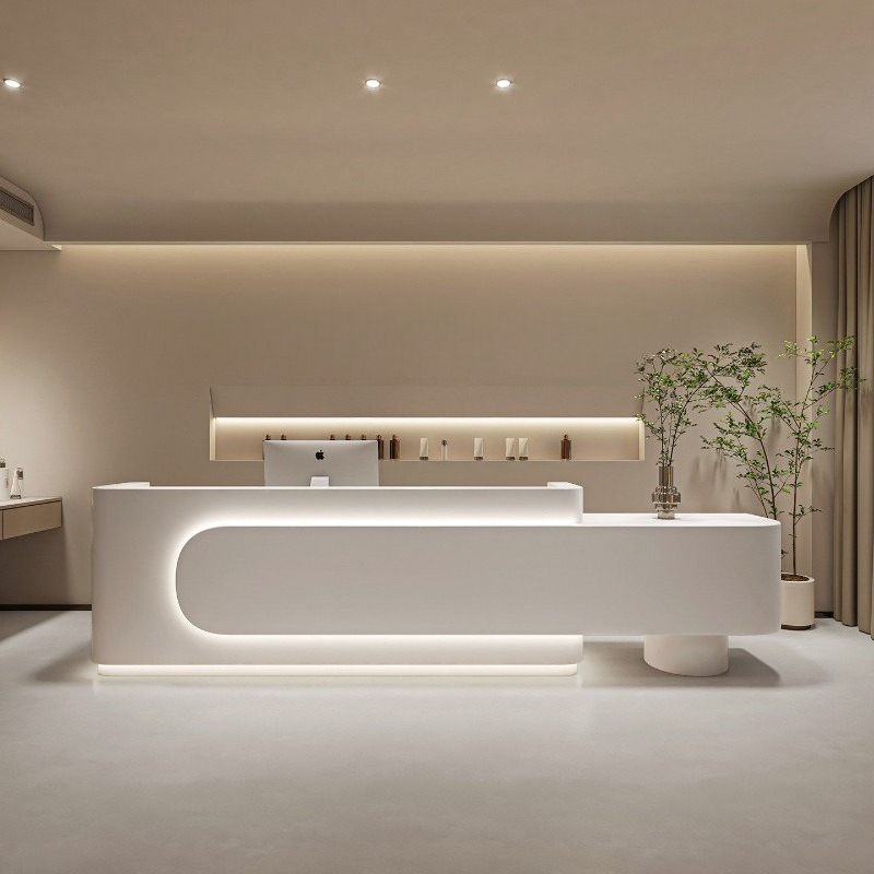 Modern Luxury Reception Desk B - đánh giá và giá Woodworking Institute