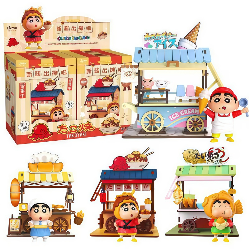 Crayon Shin-chan Food Cart Bli - đánh giá và giá Woodworking Tv