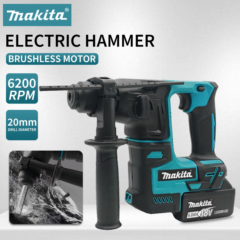Makita Electric Hammer Brushle - đánh giá và giá Woodworking Hammer
